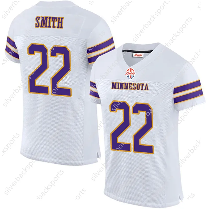 2024 Hombres/Jóvenes/Mujeres SHXINET Jerseys costados de fútbol costizado 9 J.J.33 Aaron 18 Justin 87 T.J.3 C.J. Ham Darrisaw Sm