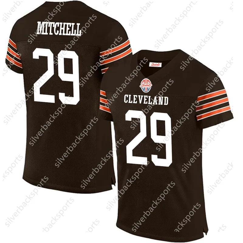 95 Myles Grrett 24 Nick Chub Football Jerseys Clevland Clevland Brows David Njku Deshaun Waton Amari Coper Jersey Envío gratis