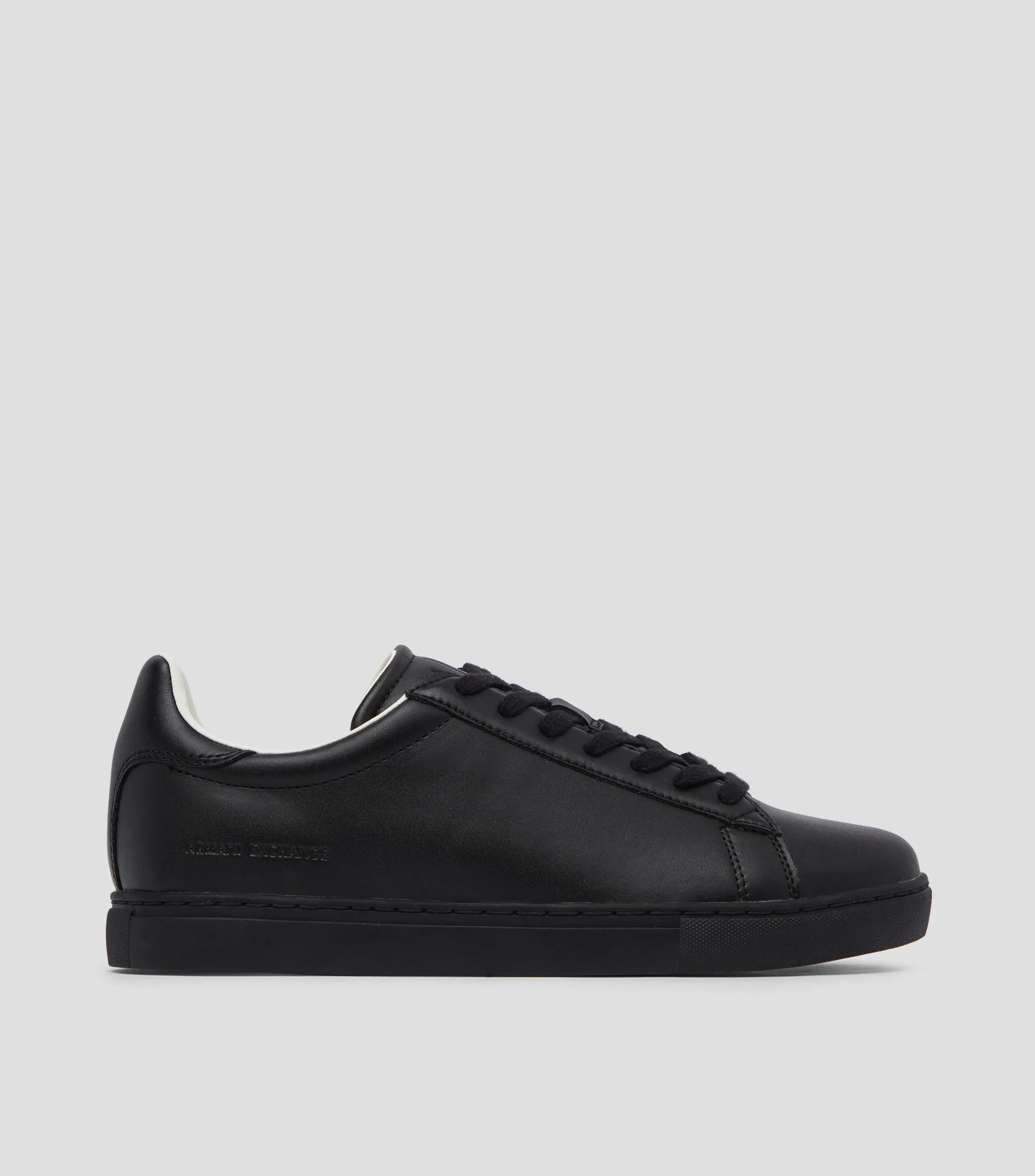 Armani Exchange Tenis casuales en piel negra Hombre