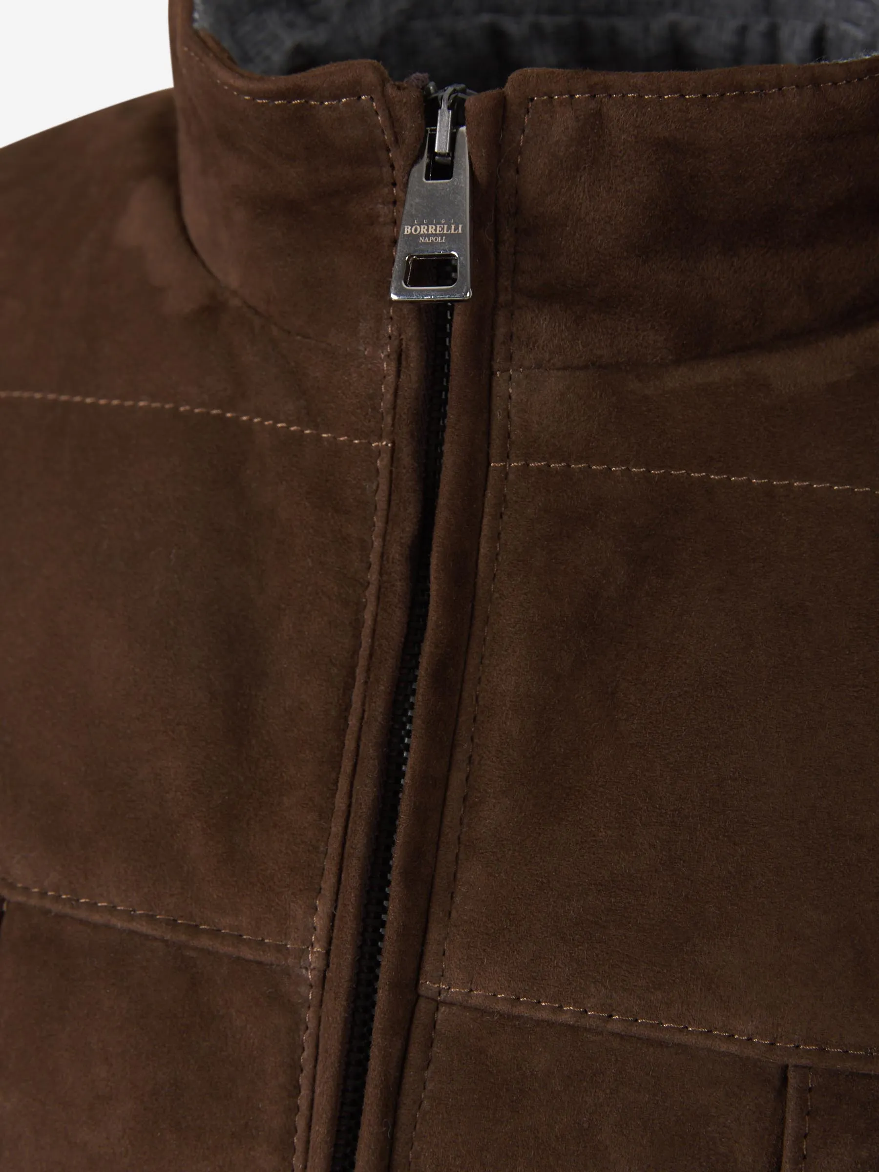 Borrelli Chaqueta Bolsillos Piel