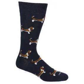 Calcetín Algodón Hombre Pack Basset