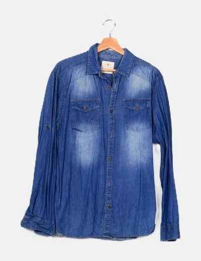 CARRY Sobrecamisa denim casual