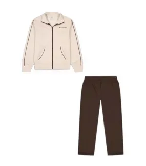 Champion Chándal Mujer Beige-Marrón
