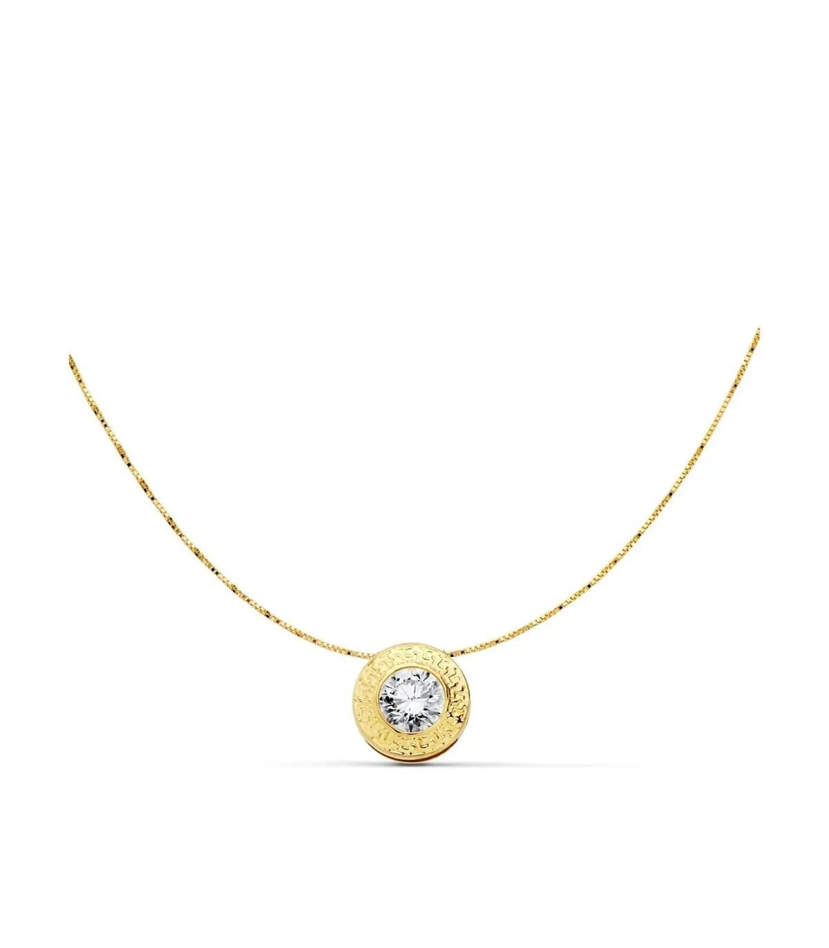 Collier Monique Or Jaune 18 K Chaîne