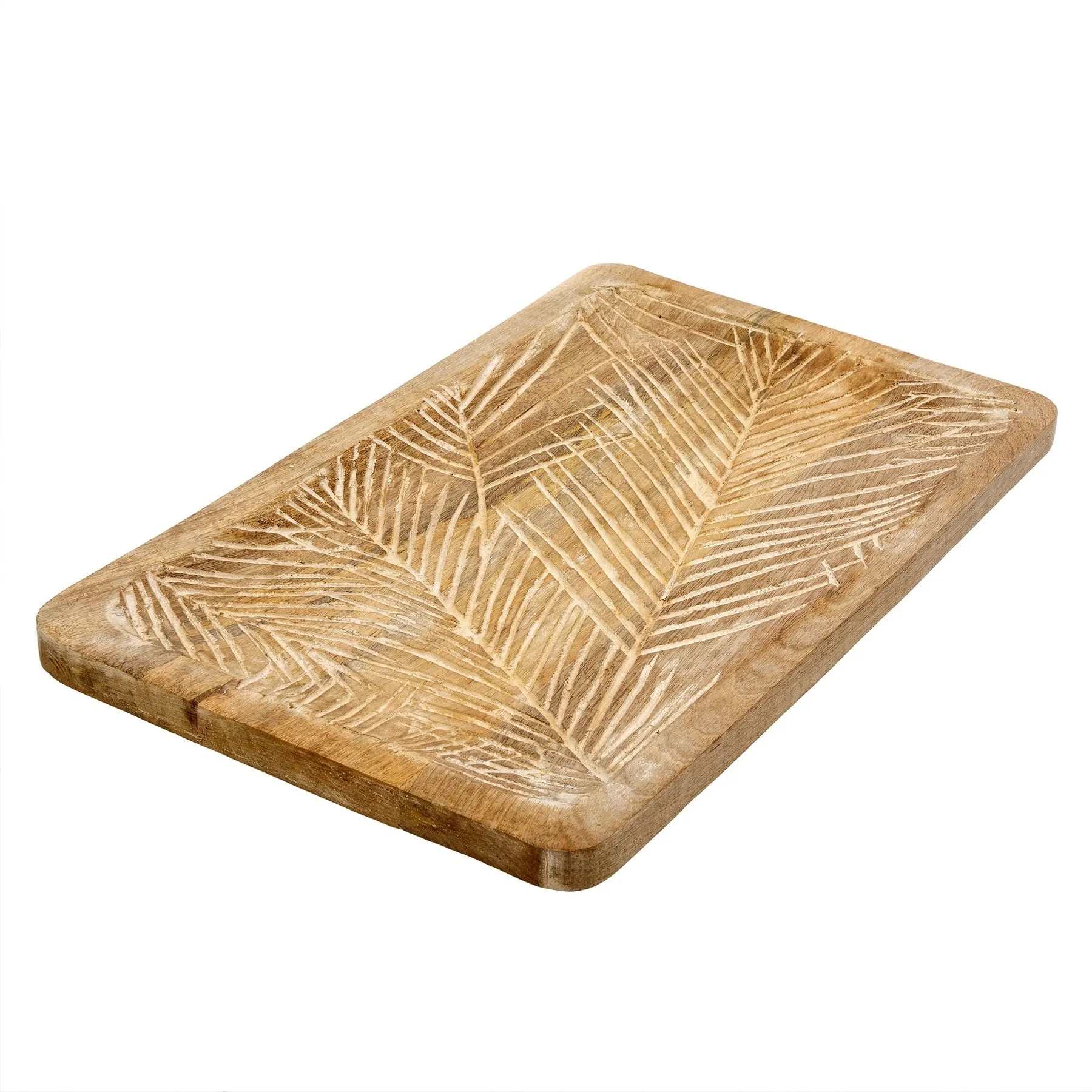 Fern Carved Tray - L