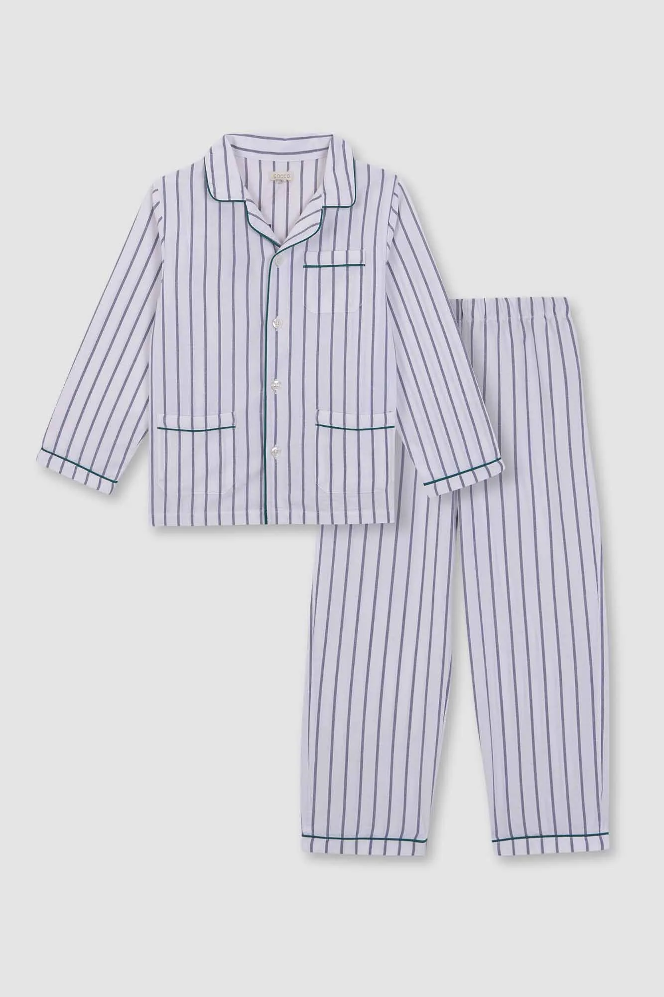 Gocco Pijama Rayas Blanco Optico