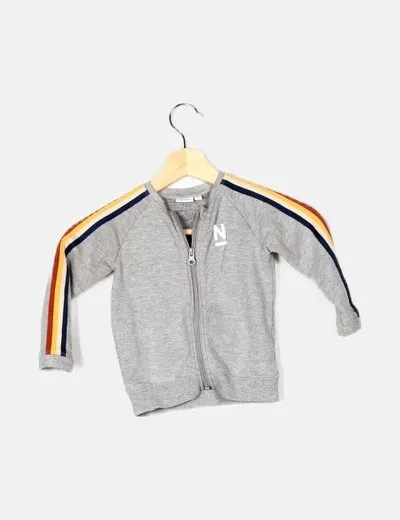 Name it Sudadera gris casual