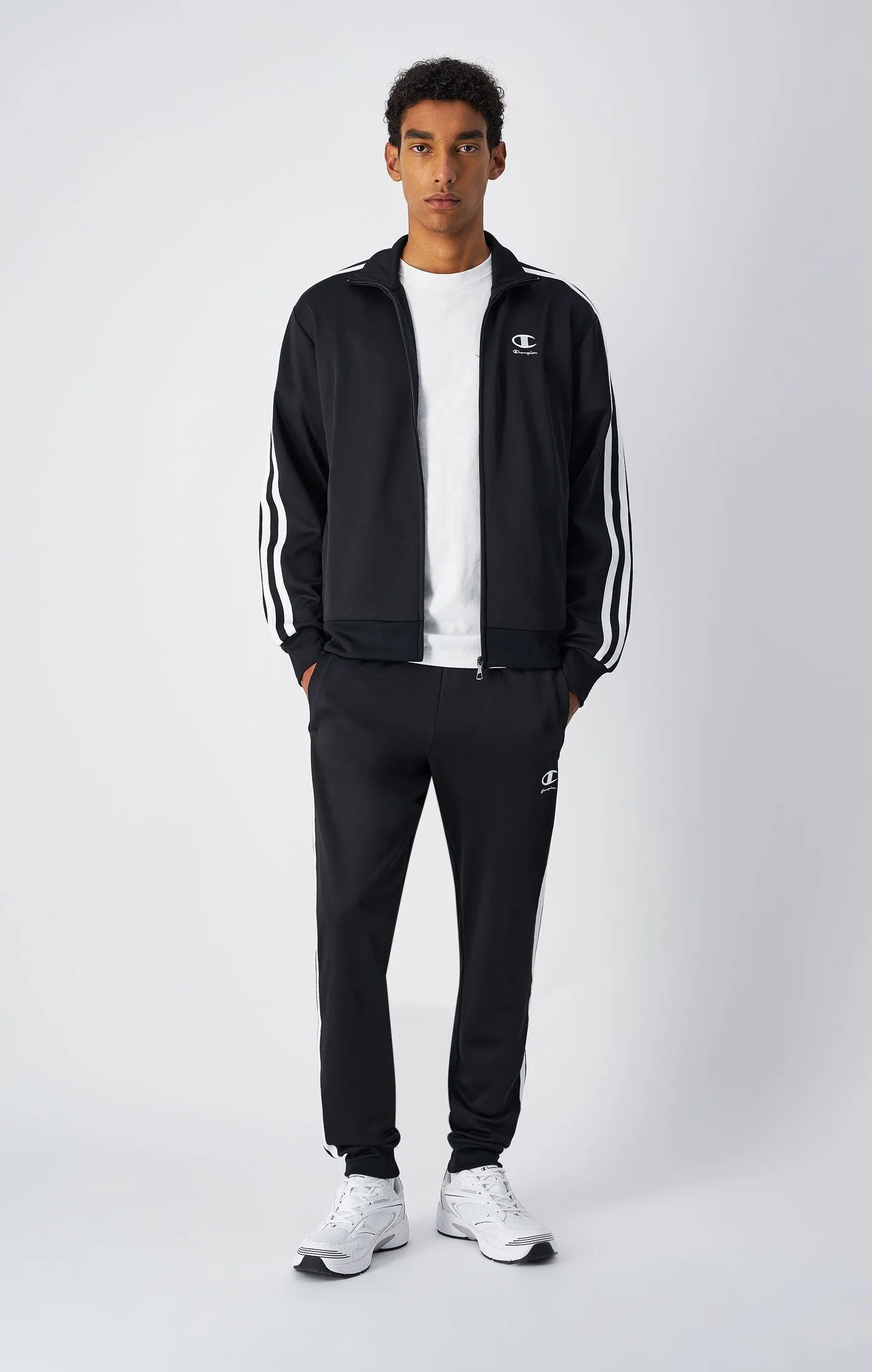 Pantalón de chándal con bajos de canalé