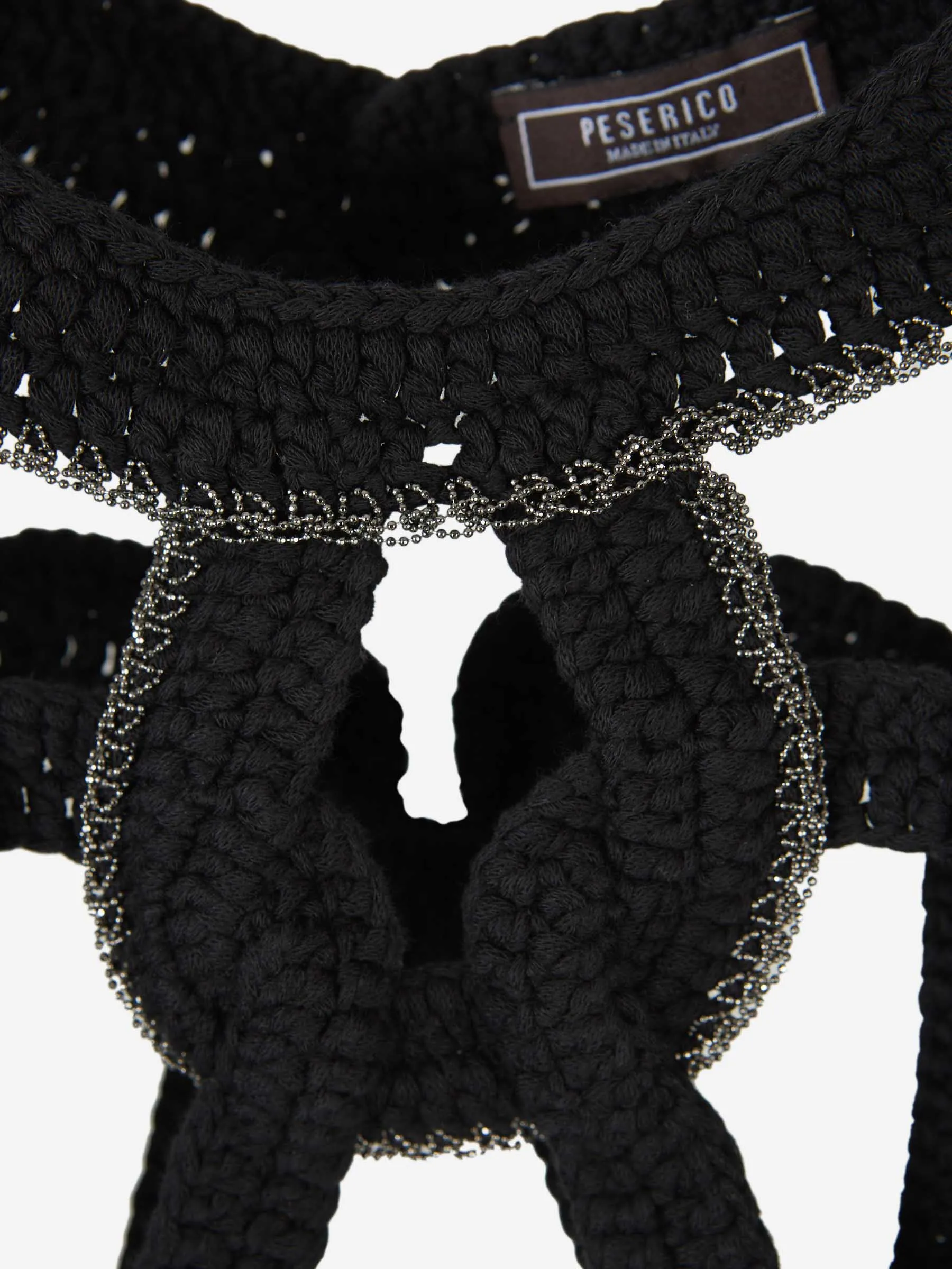 Peserico Top Crochet Algodón