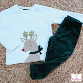PIJAMA POLAR NIÑA RENO Zippy