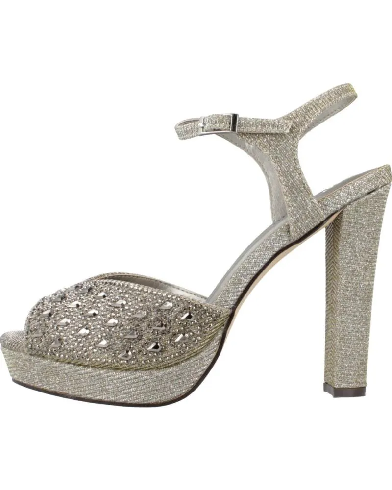 Sandalias MENBUR  de Mujer SANDALIAS DE FIESTA MUJER MODELO 24871M COLOR ORO  GREY