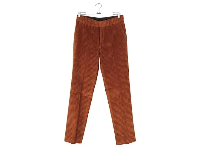 Sandro Pantalones de algodon Castaño 