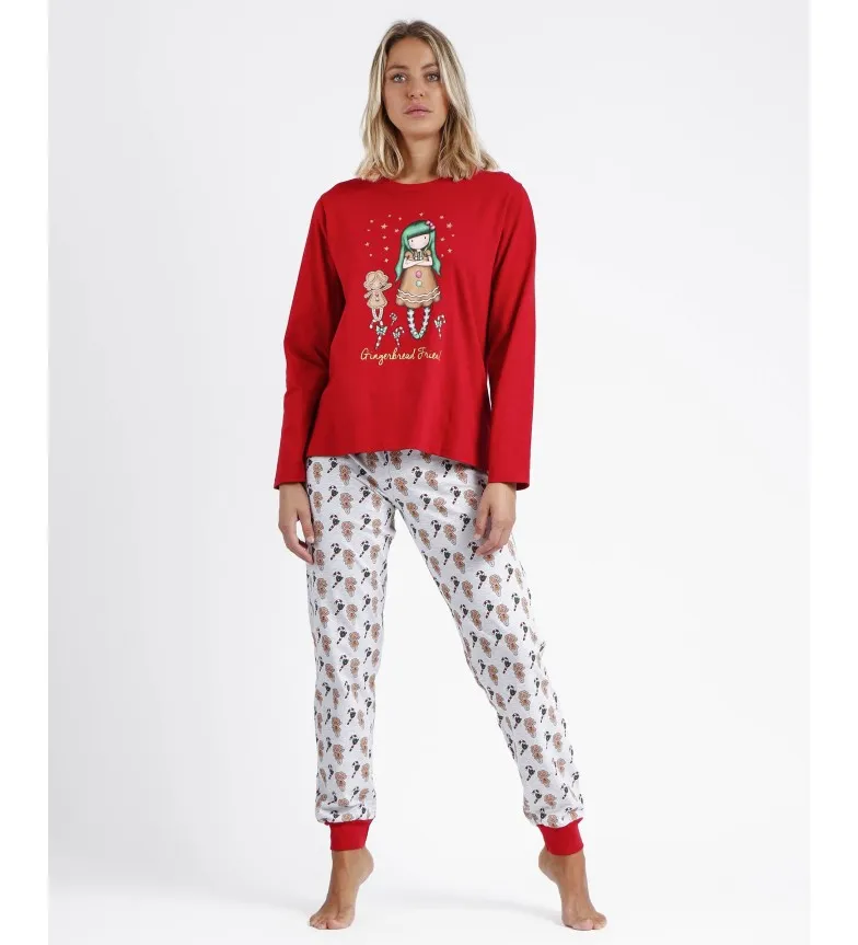 SANTORO Pijama Manga Larga Gingerbread Friend