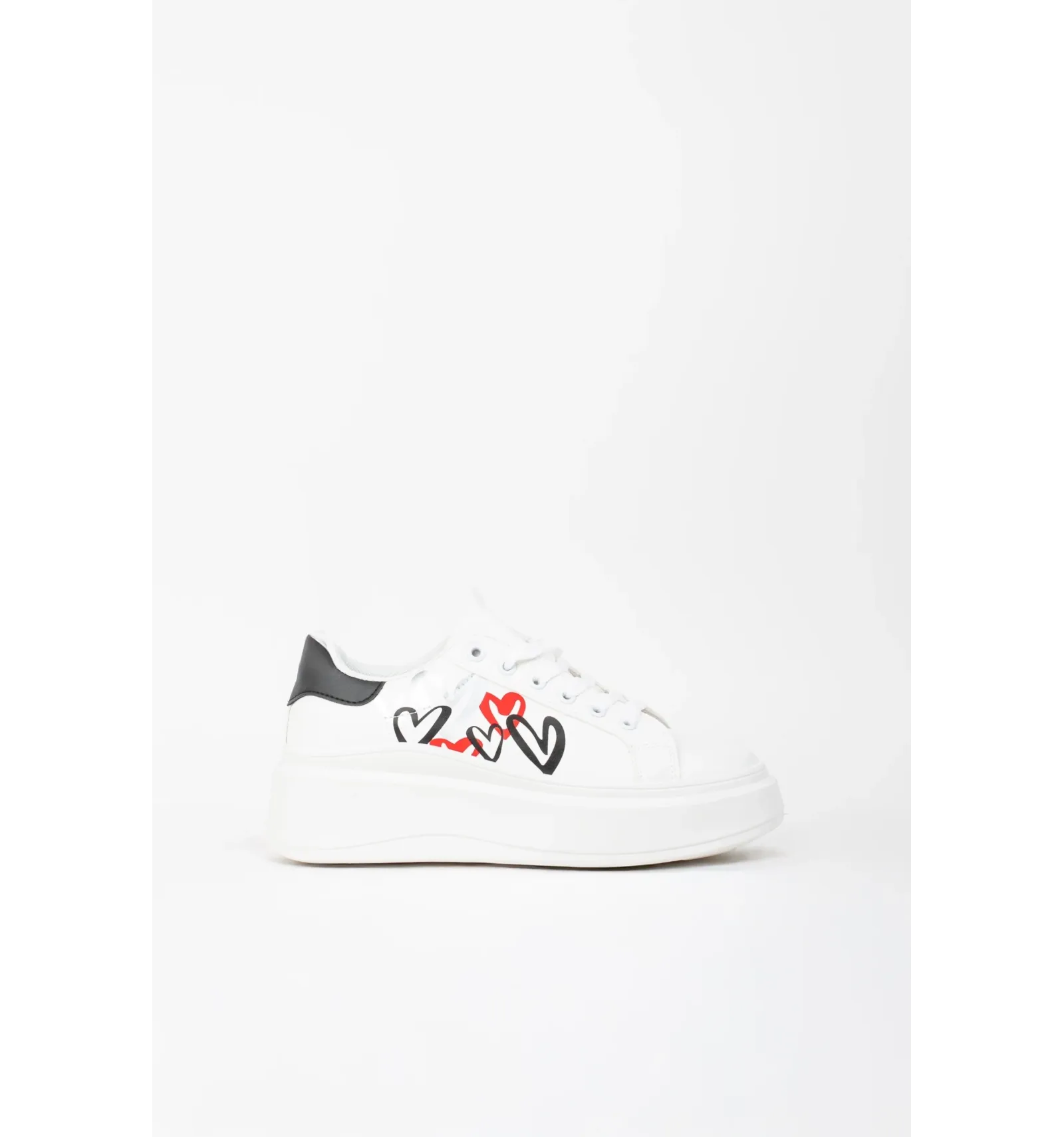 sneakers casual emux - negro