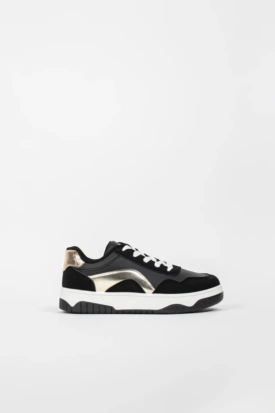 sneakers casual luko - negro