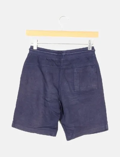 Tiffosi Bermuda azul marino casual