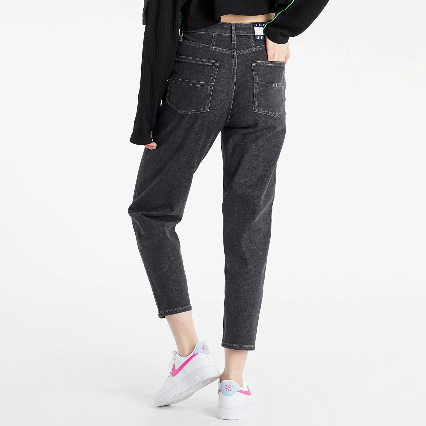 Tommy Hilfiger Mom Jeans Ultra High Rise Tapered Jeans
