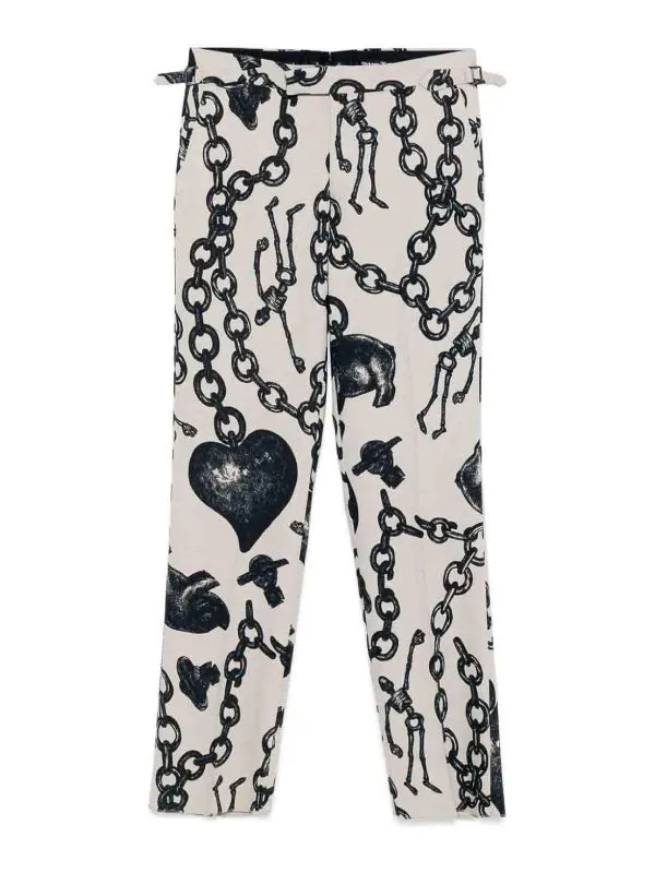 Vivienne Westwood Pantalón Casual - Plata