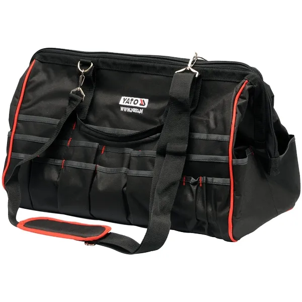 Yato - YT-7430 - Bolsa de herramientas textil, 490x260x340mm
