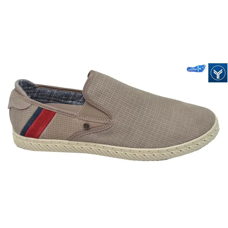 Zapatilla Casual Joven Camel. Yumas